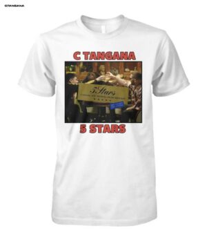 Camiseta C. Tangana 5 Stars con Duki & Neo Pistea | Merch Oficial El Madrileño