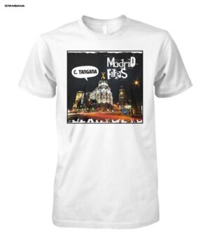 C Tangana Madrid Files Comic Style Merch Shirt & Apparel