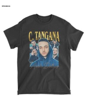 Camiseta C. Tangana Merch: T-shirt "Avida Dollars" Retro Exclusiva | Estilo Urbano Fans