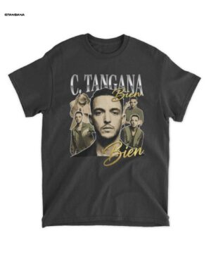 C. Tangana Merch: T-shirt | Estilo Bootleg Retro 90s | El Madrileño Unisex