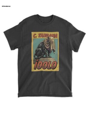 C. Merch: Tangana Ídolo Vintage Cómic: Pantera Cubierta Camiseta Retro Unisex