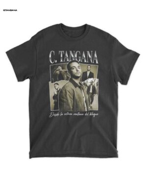 Camiseta C. Tangana Desde la Octava Ventana del Bloque | Fan Merch: Exclusivo
