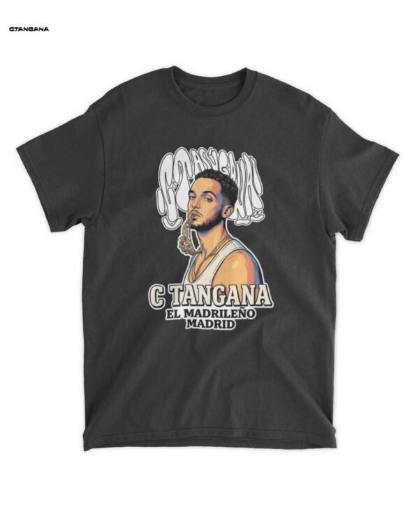 **C Tangana El Madrileño T-shirt Merch**: La Camiseta Urbana Esencial para Fans del Rap Español