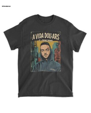 C. Merch: Tangana A Vida Dollars T-shirt: La Esencia del Streetwear Urbano